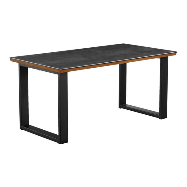 筑波産商 パンテス2 セラミックテーブル 150SG スクエア脚 メーカー直送