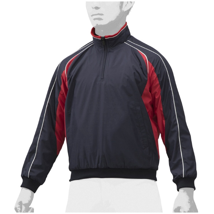 MIZUNO ミズノ ジュニア・ハーフZIPジャケット 野球 アパレル ユニセックス 男女兼用 12JE9V2914