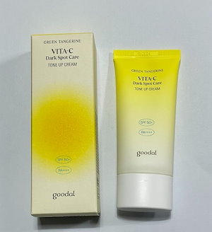 グリーンタンジェリンビタCダークスポットトーンアップクリーム [SPF50+ PA++++], 50ml