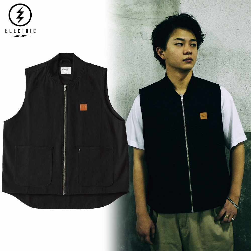 【ELECTRIC /エレクトリック】ベスト/WORK VEST E24SJ02ストリート アウトドア 釣り キャンプ