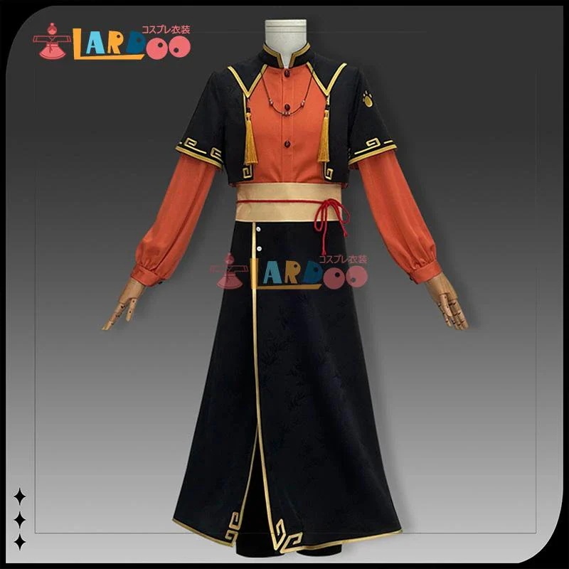 2026 新作 L 羅 小黒 戦記 ２ 西木 子 シームーズ ロシャオヘイセンキ コスチューム コスプレ衣装 ウィッグ
