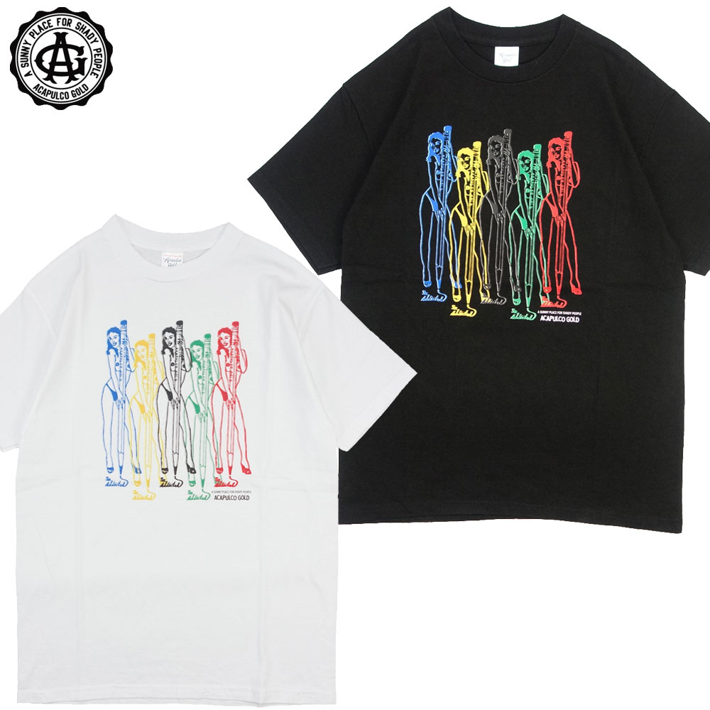 【Acapulco Gold/アカプルコゴールド】Tシャツ 半袖/ADDICTED TEEストリート スケーター メンズ レディース ファッション 5,082円