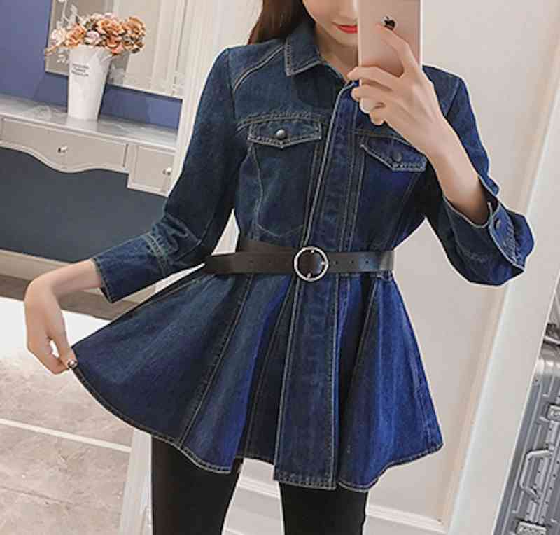 デニムジャケット レディース 40代 オーバーサイズ 冬 デニム 軽い 人気 ジャケット 50代 おしゃれ デニムシャツ ノーカラー トップス かわいい Gジャン ブランド ブルゾン 秋 パーカー 2