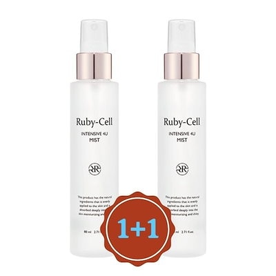 【現品限り一斉値下げ！】 Qoo10] Ruby-Cell Intensive 4U Mist 80 : スキンケア 日焼け止め