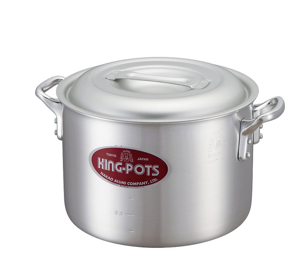 中尾アルミ製作所 キング 半寸胴鍋 48cm（58L）