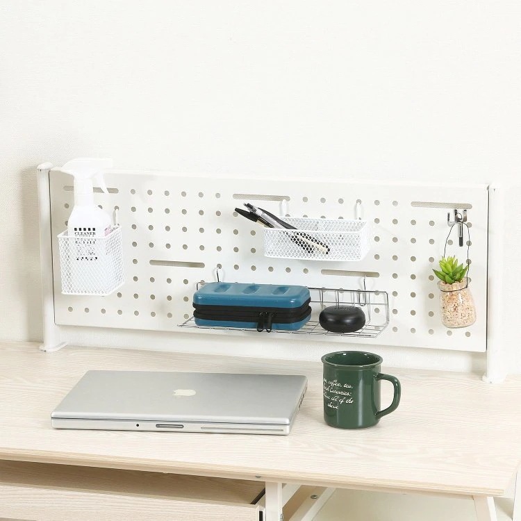 デスクパネル おしゃれ パーテーション ホワイト