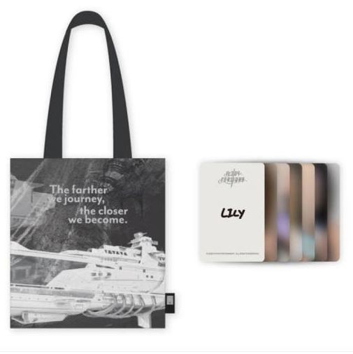 【未開封新品】エンミックスNMIXX GRAPHIC SHOPPER BAG Fe3O4 FORWARD POP-UP STORE グラフィックショッパーバッグ