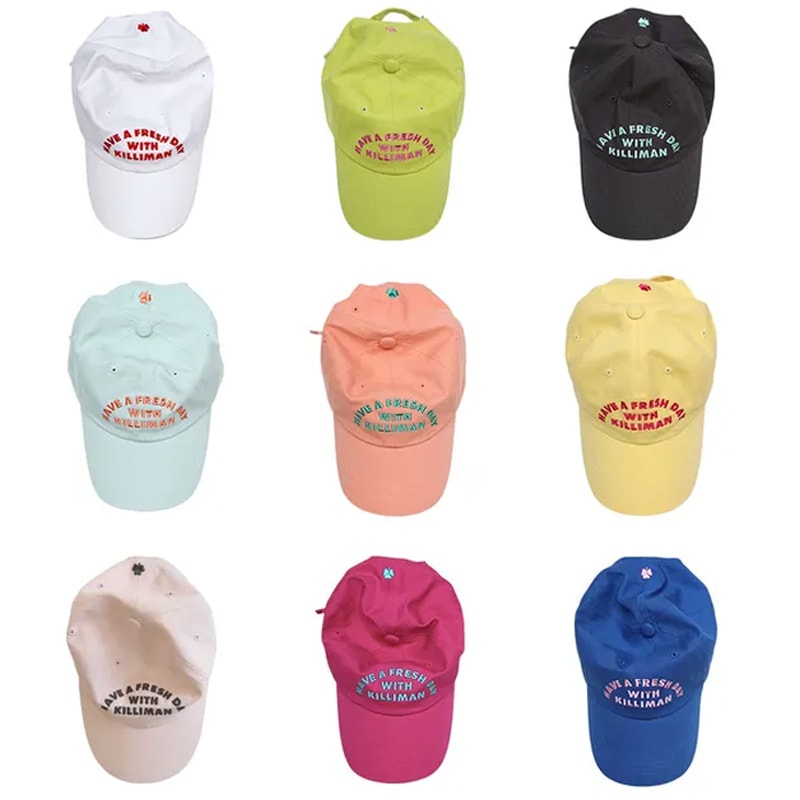 韓国芸能人着用ブランド Killiman happy fresh cap