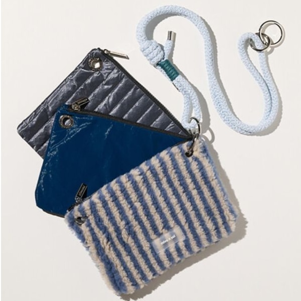 Square 3Pouch Bag ST Blue (MSPC0001)