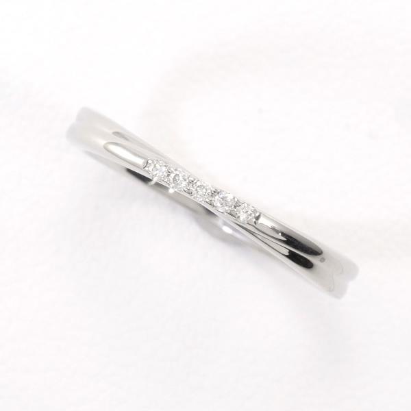総合福袋 ダイヤ 5号 指輪 リング K10WG カナル4℃ 総重量約1.4g 中古 ジュエリー 指輪 総合福袋 ダイヤ 5号 指輪 リング K10WG カナル4℃ 総重量約1.4g 中古 ジュエリー 指輪