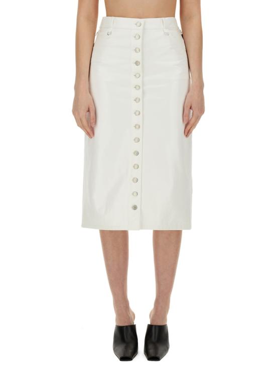 COURREGES Women Skirts 124CJU155 VY00140001 WHITE