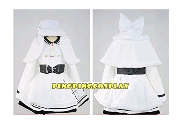 アズールレーン MURUMANSUKU 白いワンピースコスプレ衣装