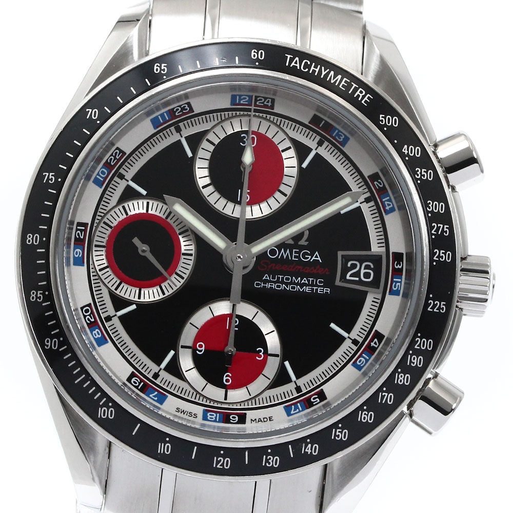 オメガ OMEGA 3210.52 スピードマスター デイト クロノグラフ 自動巻き メンズ 良品 _874863【中古】 170,450円