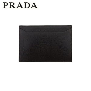 プラダ カードケース パスケース メンズ可 SAFFIANO M208X 053 192 00 PRADA 中古