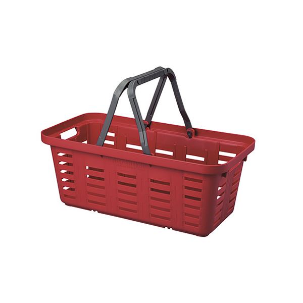 （まとめ） リングスター スーパーバスケット レッド [x3セット]