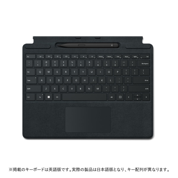 マイクロソフト スリムペン2付き Surface Pro Signature キーボード 日本語 8X6-00079 [プラチナ] 価格比較 -  価格.com
