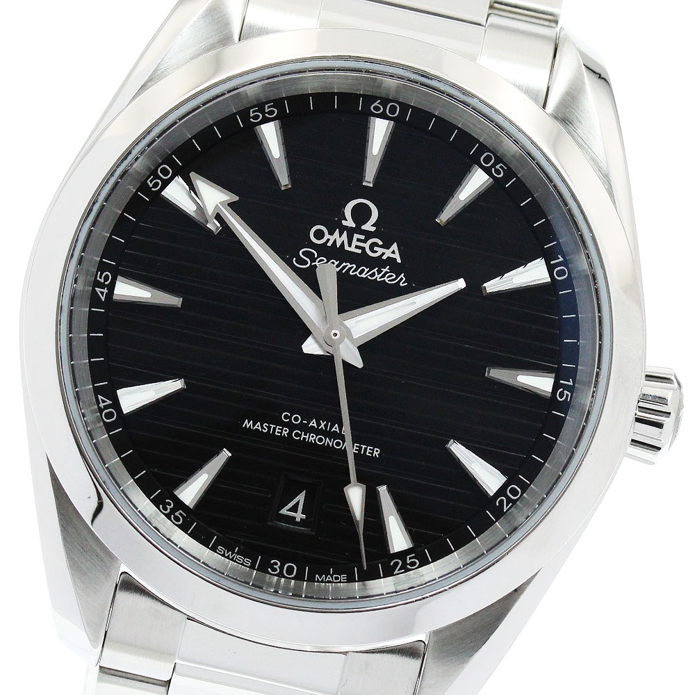 オメガ OMEGA 220.12.38.20.01.001 シーマスター アクアテラ コーアクシャル 自動巻き メンズ 良品 箱・保証書付き_939744【中古】