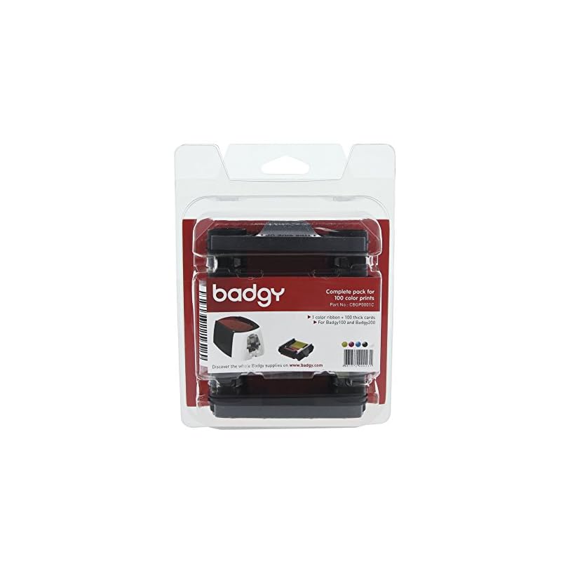Evolis バッジー100/200用 消耗品パック CBGP1C