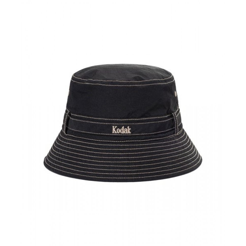 KODAK (コダック) ナイロンバケットハットブラック