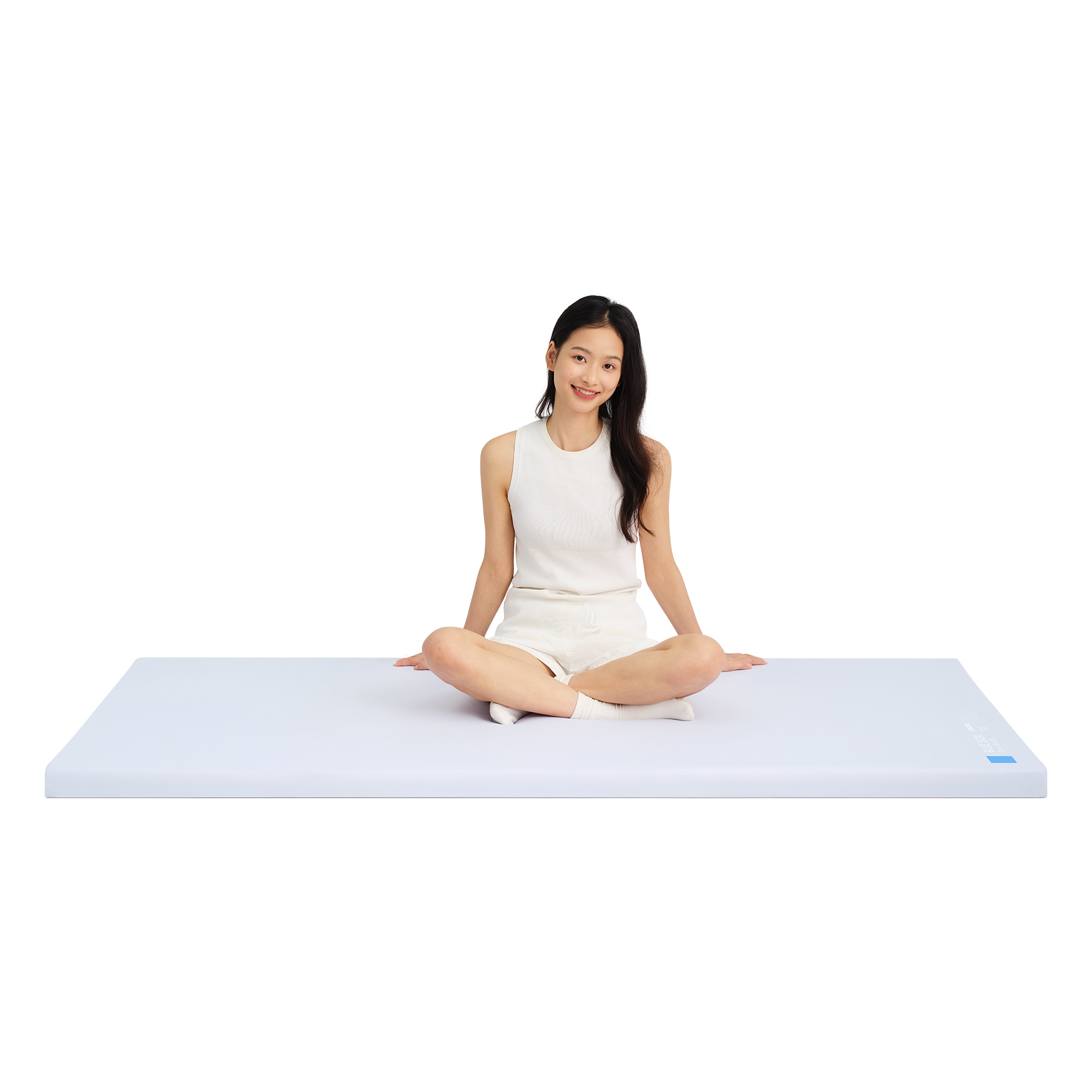 マットレス クイーン 160cm 敷布団 厚さ6cm 三つ折り 腰の悩みから解消 極高密度 抗菌防臭除湿加工 折りたたみ マットレス 2層タイプ 横向き 仰向け 耐圧分散 全身サポート 通気性 低反発