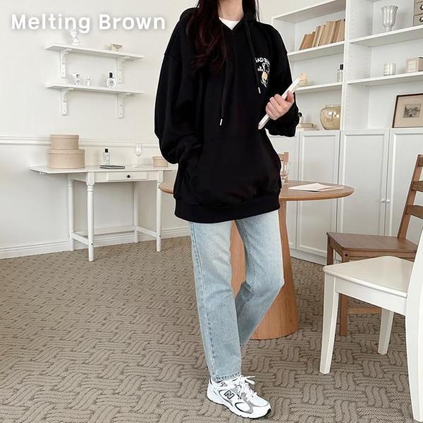 レディースデイリーオーバーフィットパーカーマントマン3color