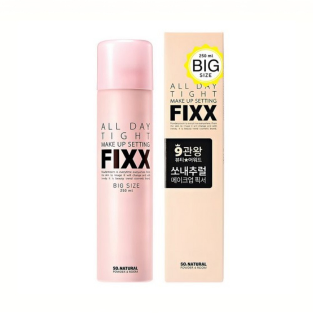 パウダーフォールーム オールデイ タイト メイク セッティングフィクサー 250ml 1個