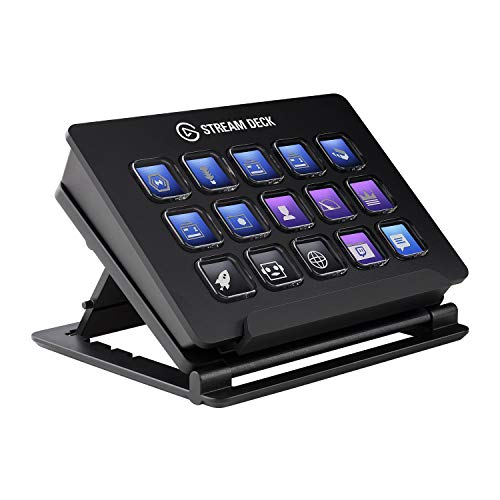 色：Black サイズ：LCDボタン:15個 Elgato STREAM DECK ライブ