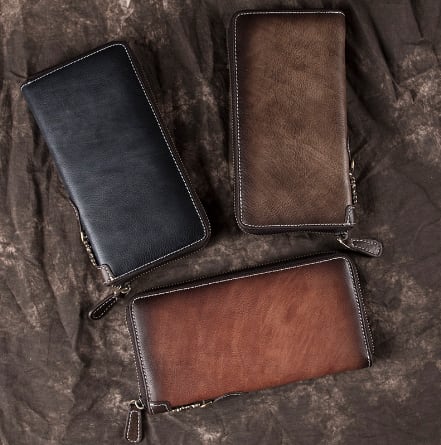 財布 ウォレット お財布 コインケース 小銭入れ カードケース IC 長財布 ラウンドファスナー ラウンドジップ 革 レザー 牛革 お札を折らない お札が折れない 多機能 大容量 多収納 bk0303