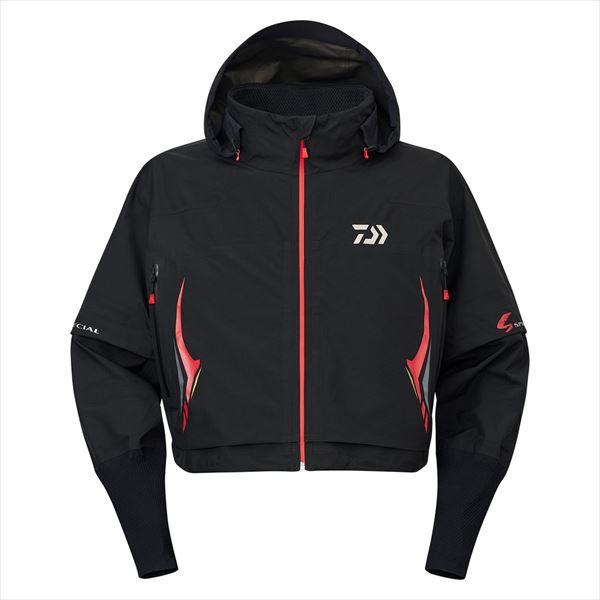 ダイワ レインウェア DR-1425J スペシャル ゴアテックス ベリーショートレインジャケット ブラック M