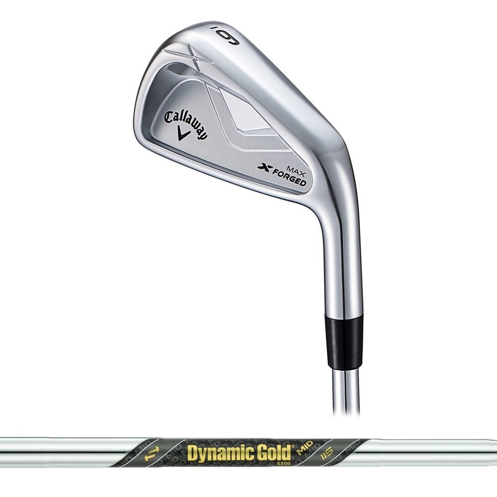 X FORGED MAX アイアン単品 Dynamic Gold MID 115 シャフト 日本正規品 2025