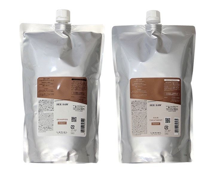 シーソー シャンプー タイト 800ml トリートメント タイト 800ml 詰替用セット [SEE SAW] 詰め替え用 レフィル