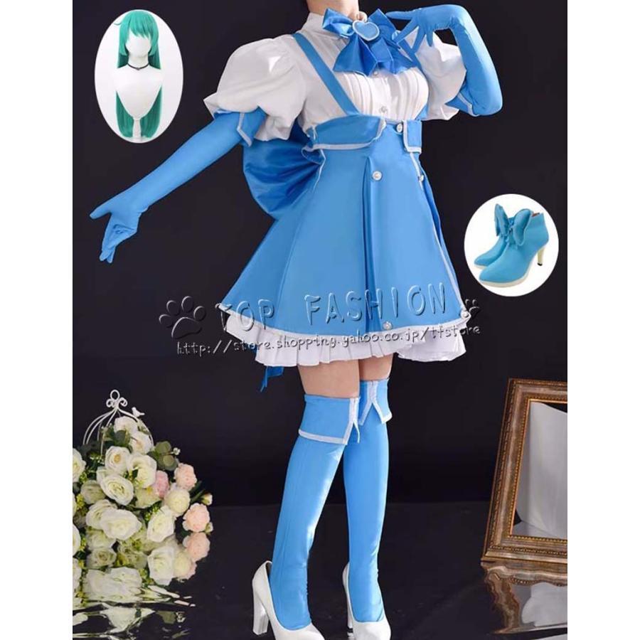 魔法少女にあこがれて まほあこ 水神 小夜 みなかみ さよ マジアアズール 戦闘服 コスプレ 衣装 クリスマス 文化祭