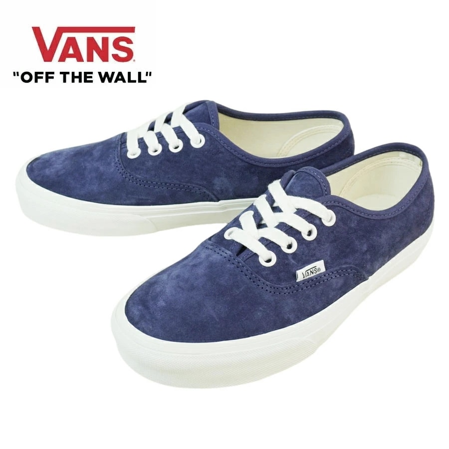 VANS スニーカーVANS ヴァンズ バンズ【箱なし】AUTHENTIC PIG SUEDEオーセンティックDEEP TWILIGHT ディープトワイ