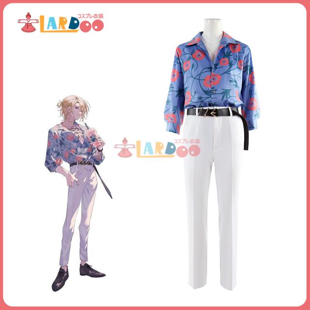 新タイプ追加 激安販売 バーチャルYouTuber VTuber Luca Kaneshiro ルカ・カネシロ 【EN Sakura Bloom】コスプレ衣装 コスチューム[M2687]