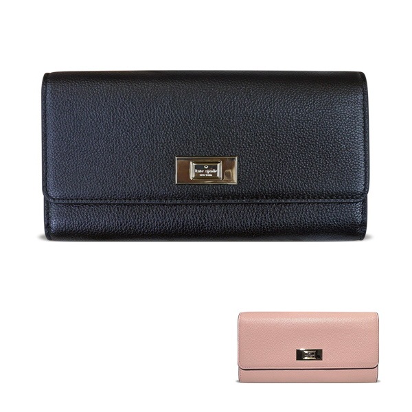 【NEW】即発 USA直送 アウトレット サイフ 長財布 K7182 無地 プッシュロック開閉