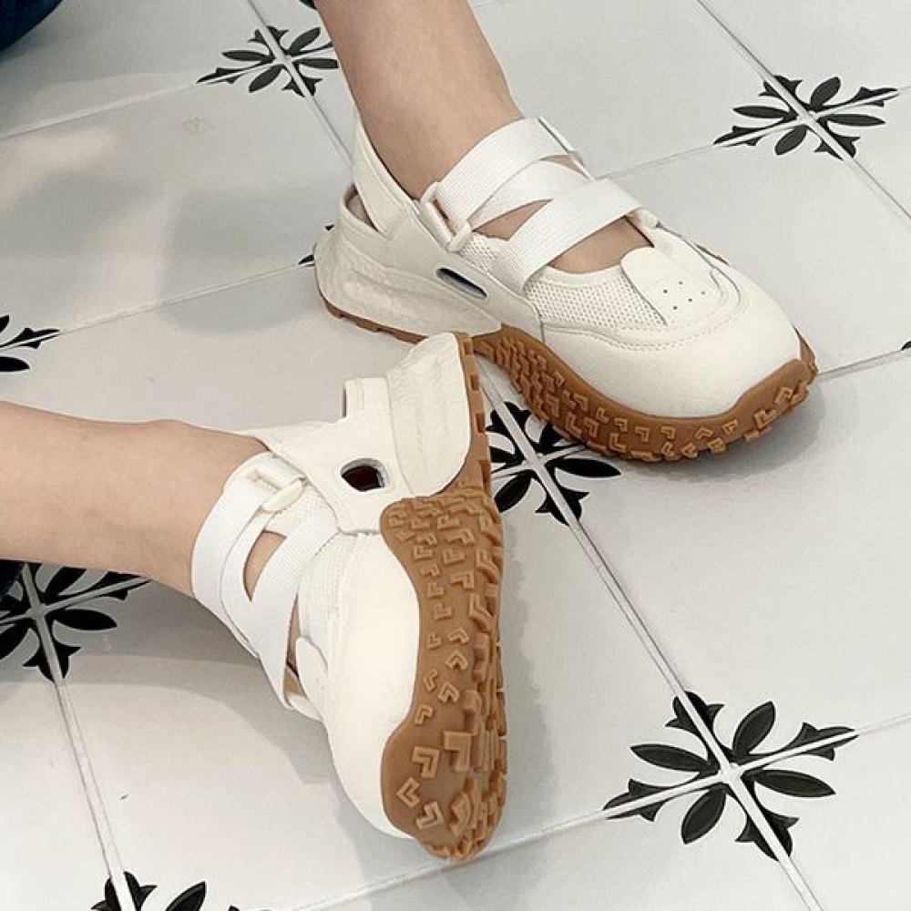 [Ninas Paris] ジェットラインベルクローメッシュスニーカー