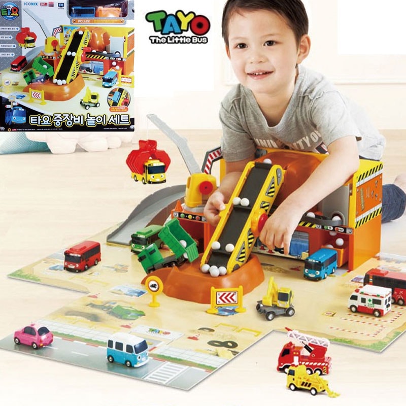 [Tayo] Tayo The Little Bus Heavy ちびっこバス タヨ 重装備 遊びセット Equipment Play Set