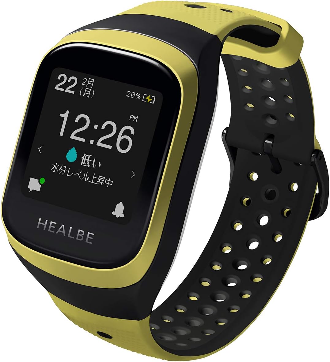 HEALBE HGB3-YW-BK HEALBE GoBe3（ヒールビーゴービー3） イエロー