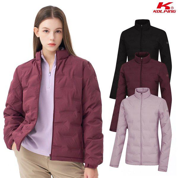 女性 冬 グースダウン 保温 チューブ 登山 軽量 パディング ジャケット KSC682UJ1W