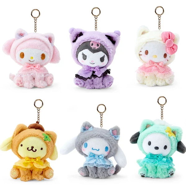 Qoo10] 新製品サンリオ 猫シリーズ ぬいぐるみ