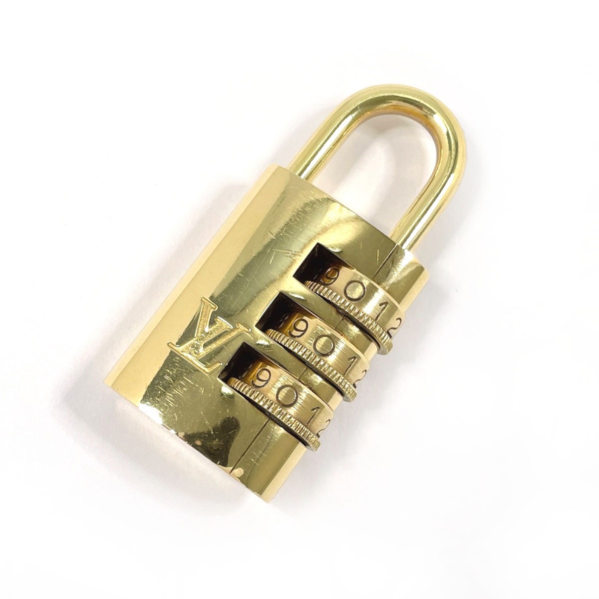 南京錠 ダイヤル式パドロック カデナ ゴールド 真鍮 ユニセックス 14,812円