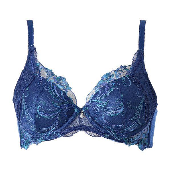 ブラックラベルシアーチュールレースパッドブラ BU Dカップ(VBRB475)