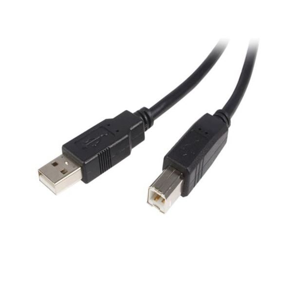 （まとめ） StarTech.com USB2.0ケーブル 3m Type A（オス）-B（オス） ブラック USB2HAB3M 1本 [x5セット] 5,742円