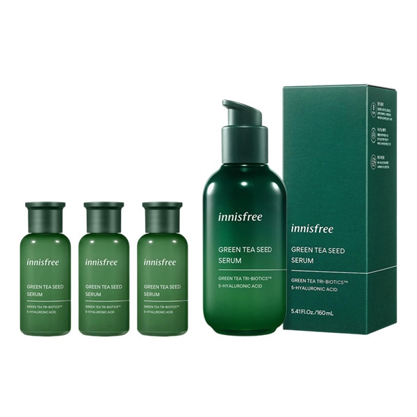緑茶 グリーンティー シード 5種 ヒアルロン酸 セラム 160ml+30ml+30ml+30ml