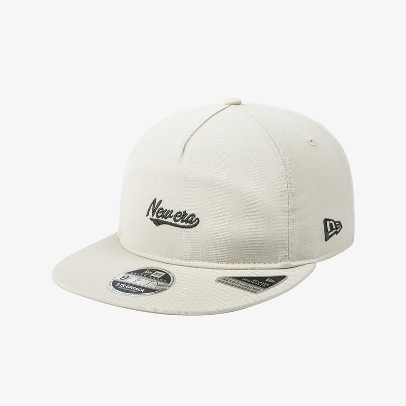 ミニスクリプトロゴ Aフレーム レトロ クラウン ストラップバック ムーンストラック 14922357