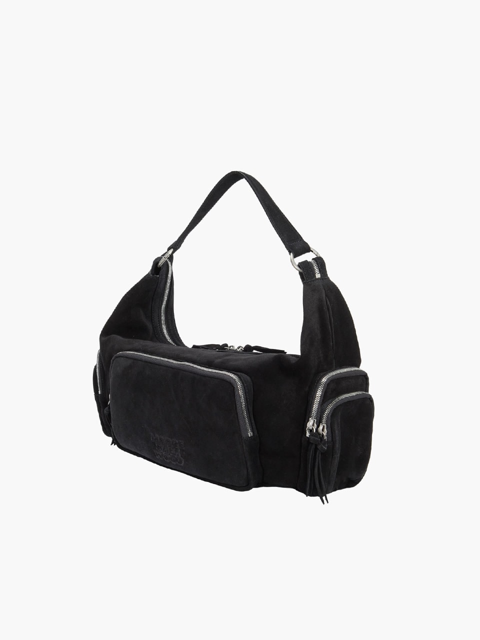 【MARGESHERWOOD】 CITY HOBO EW : BLACK SUEDE