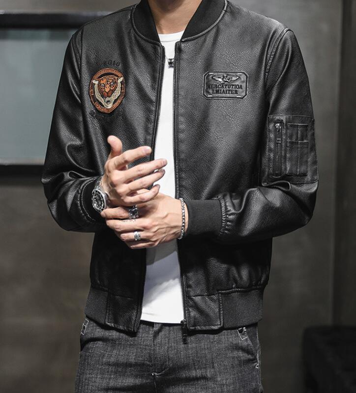 【期間限定特価】レザージャケットメンズ 革ジャン ライダースジャケット バイクジャケット アウター シングル 秋冬 M~3XL