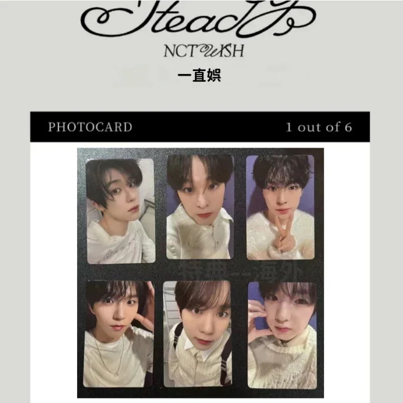NCT WISH mini1 Steady 中華一直娯1.0特典　メンバー選択