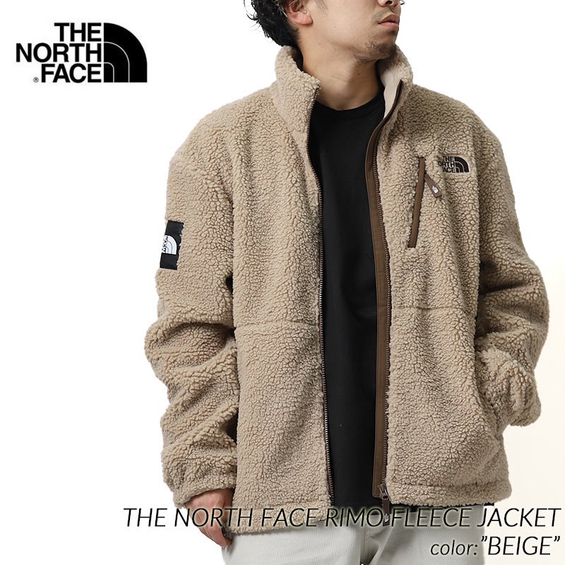日本未発売 THE NORTH FACE RIMO FLEECE JACKET BEIGE ザ ノースフェイス フリース ボア ジャケッ