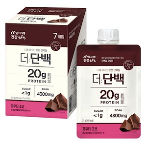 [ピングレ]7Pザタンパクポーチ チョコ プロテインパウダー